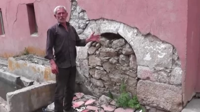 Depremden sonra Osmanlı dönemine ait gizli yapı ortaya çıktı